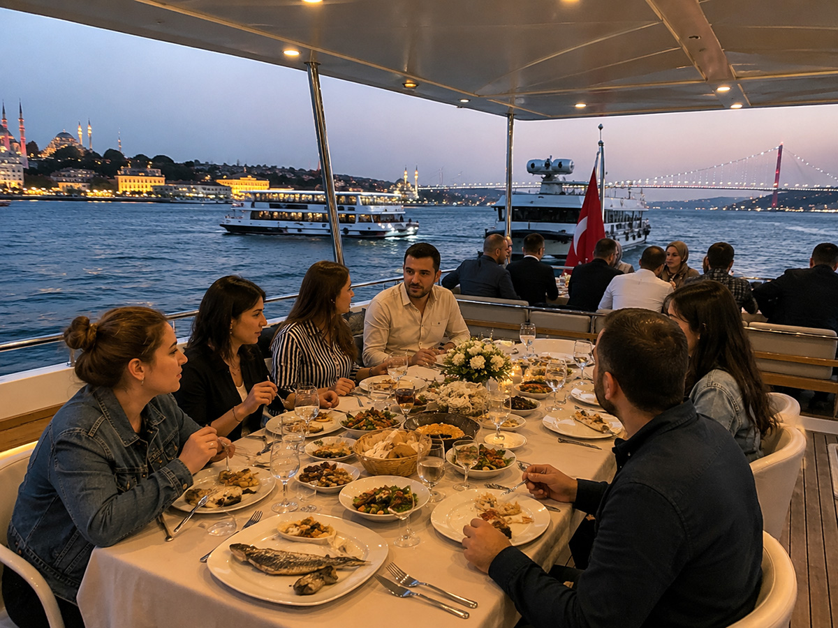 Teknede Yemek 1 Teknede Yemek